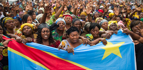 Women Call for Peace in Congo