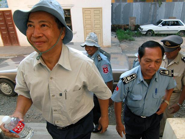 Mam Sonando arrested in Cambodia in 2005