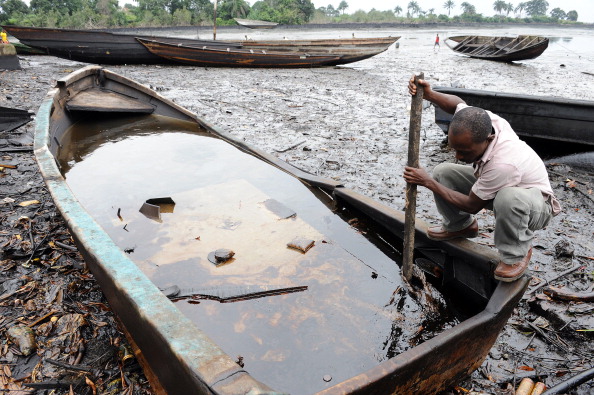 Oil spill in Nigeria's Ogoniland