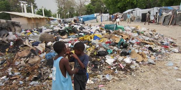 IDP camp Grace Village, Carrefour municipality, Port-au-Prince, Haiti, May 2012 (Photo Credit: Amnesty International). 