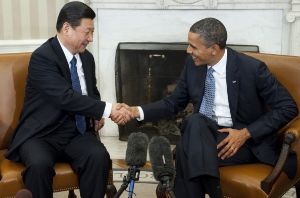US President Barack Obama and Chinese Vice President Xi Jinping last met in February. When they meet again this week, they should not shy away from the topic of human rights (Photo Credit: Saul Loeb/AFP/Getty Images).