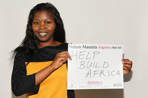 With the release of the film &quot;Mandela: Long Walk to Freedom,&quot; Amnesty International USA, in conjunction with The Weinstein Company, is going around the country asking people like you one question: &quot;What does Nelson Mandela inspire you to do for human rights?&quot;