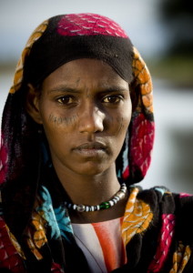 Ethiopian rape victim in Sudan