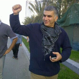 Nabeel Rajab in Bahrain in 2012 (Photo Credit: Private).