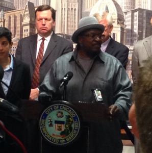 Chicago torture victim Anthony Holmes speaks out against Jon Burge and torture.