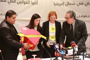 Photos from Tunisia: Maghreb petition handover event