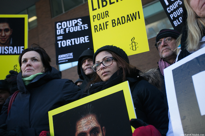 Ensaf Haidar, wife of imprisoned blogger Raif Badawi