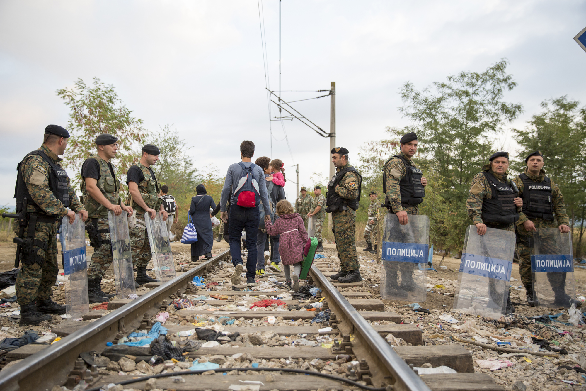 Refugees and migrants - Greece/Macedonia