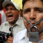 Pakistani Journalists Protest