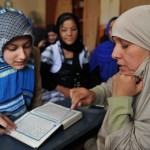 afghan women at school