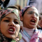 Egyptian Women Protest in Cairo