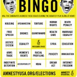presidential debates bingo cards