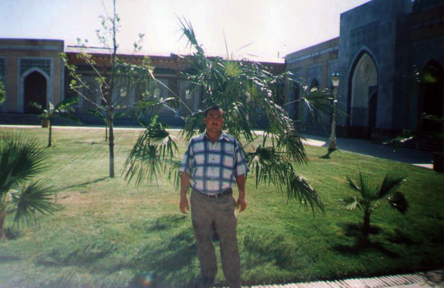 Azam Farmonov, prisoners of conscience, is a member of the independent Human Rights Society of Uzbekistan (HRSU). He was detained on 29 April 2006 as he defended the rights of local farmers who had accused some district farming officials of malpractice, extortion and corruption. He was allegedly tortured, charged with extortion, subjected to an unfair trial where he had neither a defence lawyer nor any other legal representative and then sentenced to nine years imprisonment.